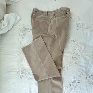 Suede Pants